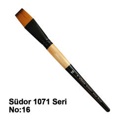 Südor - Südor 1071 Seri Akrilik ve Yağlı Boya Fırçası No 16