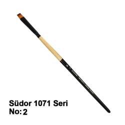 Südor - Südor 1071 Seri Akrilik ve Yağlı Boya Fırçası No 2