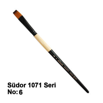 Südor 1071 Seri Akrilik ve Yağlı Boya Fırçası No 6