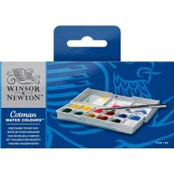 Winsor&Newton - Winsor&Newton Cotman Sketchers Sulu Boya Seti Defter Hediyeli (1)