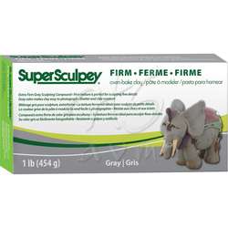 Sculpey - Super Sculpey Modelleme Kili Gri 454g SS1SCULPT