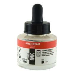 Amsterdam - Talens Amsterdam Acrylic Ink 30ml 105 Titanium White