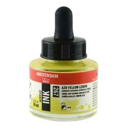 Amsterdam - Talens Amsterdam Acrylic Ink 30ml 267 Azo Yellow Lemon