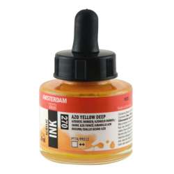 Amsterdam - Talens Amsterdam Acrylic Ink 30ml 270 Azo Yellow Deep