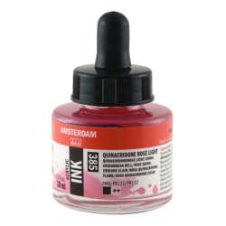 Amsterdam - Talens Amsterdam Acrylic Ink 30ml 385 Quinacridone Rose Light