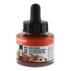 Amsterdam - Talens Amsterdam Acrylic Ink 30ml 411 Burnt Sienna