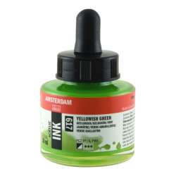 Amsterdam - Talens Amsterdam Acrylic Ink 30ml 617 Yellowish Green