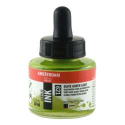 Amsterdam - Talens Amsterdam Acrylic Ink 30ml 621 Olive Green Light