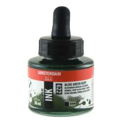 Amsterdam - Talens Amsterdam Acrylic Ink 30ml 622 Olive Green Deep