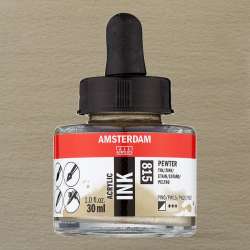 Amsterdam - Talens Amsterdam Acrylic Ink 30ml 815 Pewter