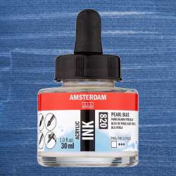 Amsterdam - Talens Amsterdam Acrylic Ink 30ml 820 Pearl Blue