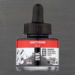 Amsterdam - Talens Amsterdam Acrylic Ink 30ml 840 Graphite