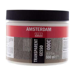 Amsterdam - Talens Amsterdam Gesso Transparan 3000 500ml