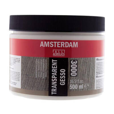 Talens Amsterdam Gesso Transparan 3000 500ml