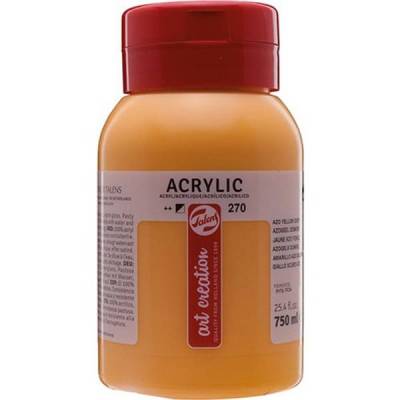 Talens Art Creation Akrilik Boya 750ml Azo Yellow Deep 270