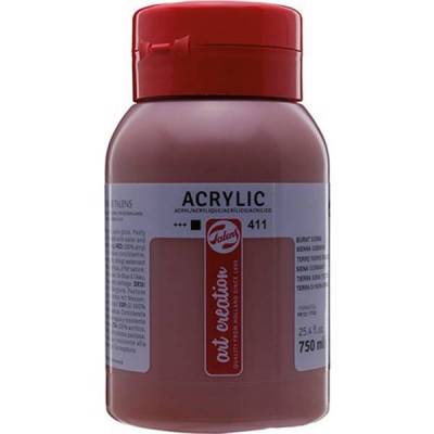 Talens Art Creation Akrilik Boya 750ml Burnt Sienna 411