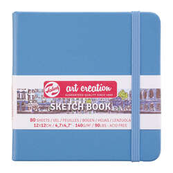 Art Creation - Talens Art Creation Sketch Book 12x12cm 140g 80 Yaprak Açık Mavi