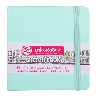 Talens Art Creation Sketch Book 12x12cm 140g 80 Yaprak Fresh Mint