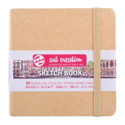 Art Creation - Talens Art Creation Sketch Book 12x12cm 140g 80 Yaprak Kraft