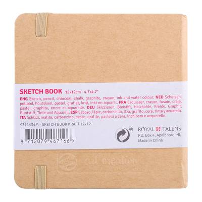 Talens Art Creation Sketch Book 12x12cm 140g 80 Yaprak Kraft