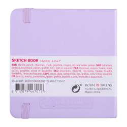 Art Creation - Talens Art Creation Sketch Book 12x12cm 140g 80 Yaprak Pastel Violet (1)