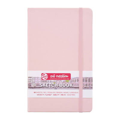 Talens Art Creation Sketch Book 13x21cm 140g 80 Yaprak Pastel Pembe