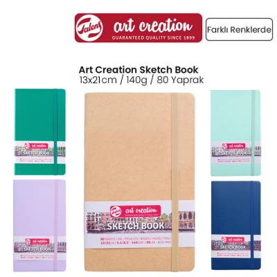 Talens Art Creation Sketch Book 13x21cm 140g 80 Yaprak Yeni Renkler