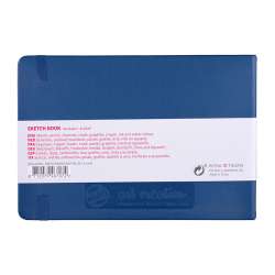 Art Creation - Talens Art Creation Sketch Book 21x14,8cm 140g 80 Yaprak Navy Blue (1)