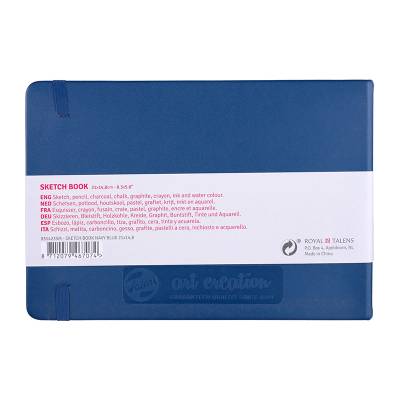 Talens Art Creation Sketch Book 21x14,8cm 140g 80 Yaprak Navy Blue