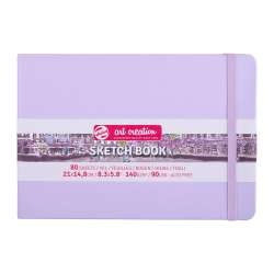 Art Creation - Talens Art Creation Sketch Book 21x14,8cm 140g 80 Yaprak Pastel Violet