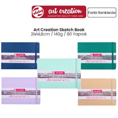 Talens Art Creation Sketch Book 21x14,8cm 140g 80 Yaprak Yeni Renkler