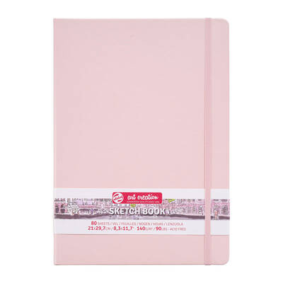 Talens Art Creation Sketch Book 21x29,7cm 140g 80 Yaprak Pastel Pembe