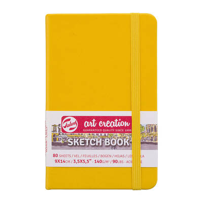 Talens Art Creation Sketch Book 9x14cm 140g 80 Yaprak Altın Sarısı