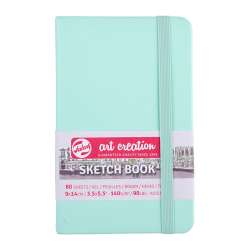 Art Creation - Talens Art Creation Sketch Book 9x14cm 140g 80 Yaprak Fresh Mint