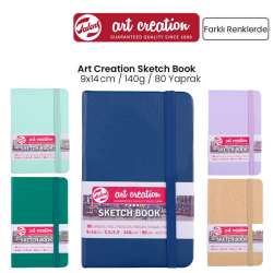 Art Creation - Talens Art Creation Sketch Book 9x14cm 140g 80 Yaprak Yeni Renkler