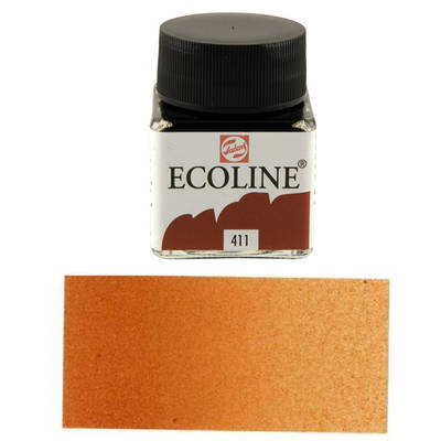 Talens Ecoline 30ml Burnt Sienna No:411