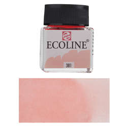 Talens - Talens Ecoline 30ml Pastel Red No:381