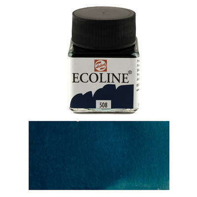 Talens Ecoline 30ml Prussian Blue No:508