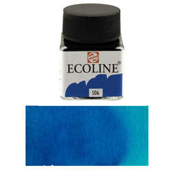 Talens - Talens Ecoline 30ml Ultramarine Deep No:506