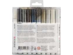 Talens Ecoline Brush Pen 10lu Set Gri Renkler 9805 - 7