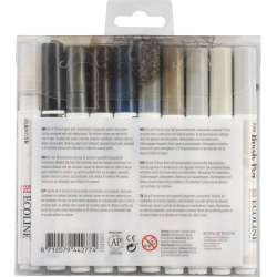 Talens Ecoline Brush Pen 10lu Set Gri Renkler 9805 - 8