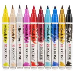 Talens Ecoline Brush Pen 10lu Set Stilist 9808 - 6