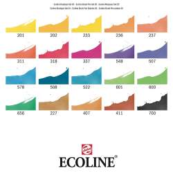 Talens Ecoline Brush Pen 20li Set 9004 - 4