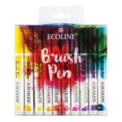 Talens - Talens Ecoline Brush Pen 20li Set 9004