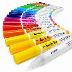 Talens Ecoline Brush Pen 20li Set 9004 - 3