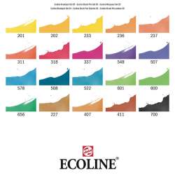 Talens Ecoline Brush Pen 20li Set 9004 - 5