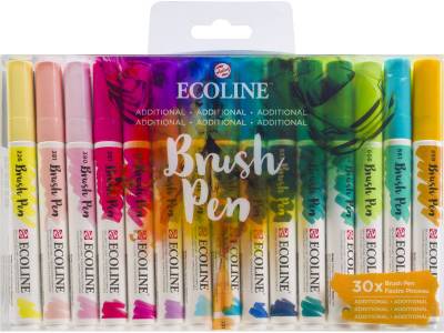 Talens Ecoline Brush Pen 30lu Set 9006