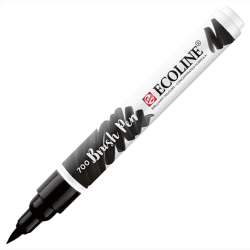 Talens - Talens Ecoline Brush Pen Black 700