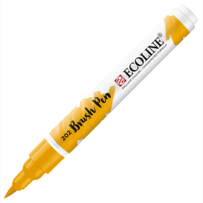 Talens Ecoline Brush Pen Deep Yellow 202