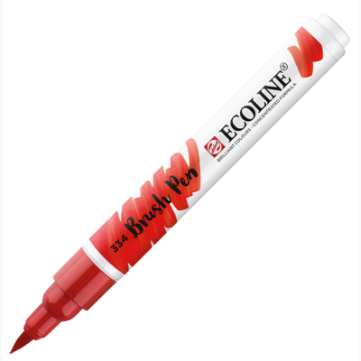 Talens Ecoline Brush Pen Scarlet 334